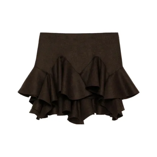 Givenchy FW22 Юбка Женская Рыжевато-коричневый