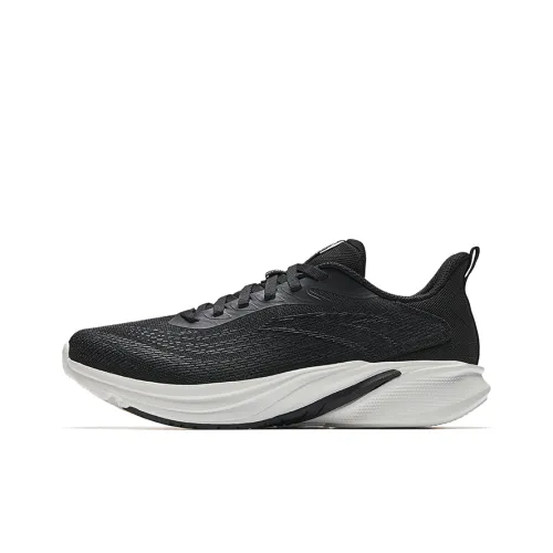 ANTA Cloud Trail Slip-resistant Abrasion-resistant Low Top Casual Running Shoes Women's Basic Black ANTA Cloud Trail Slip-resistant Abrasion-resistant Низкий Топ Повседневные Беговые Кроссовки Женские Базовые Черные