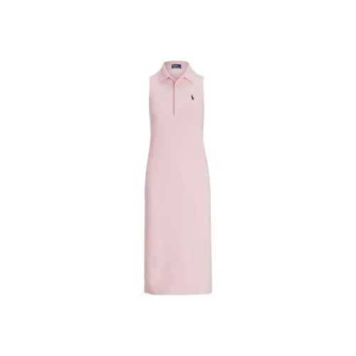 Polo Ralph Lauren SS25 Без рукавов Платье Женское Розовое