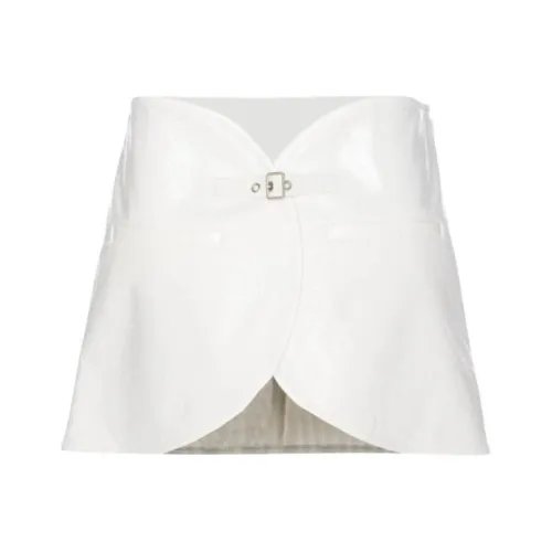 COURREGES Повседневные короткие юбки Женские Белые