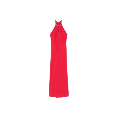 MaxMara Без рукавов Платье Женское Красное