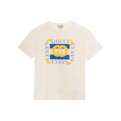 GUCCI Рубашка SS23 Бежевый Желтый Детский