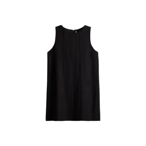H&M Черные Женские Платья без рукавов