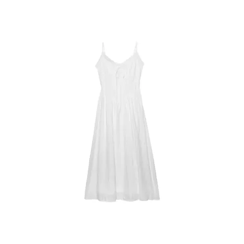 ZUKIZUKI Платье-комбинация Женское Белое