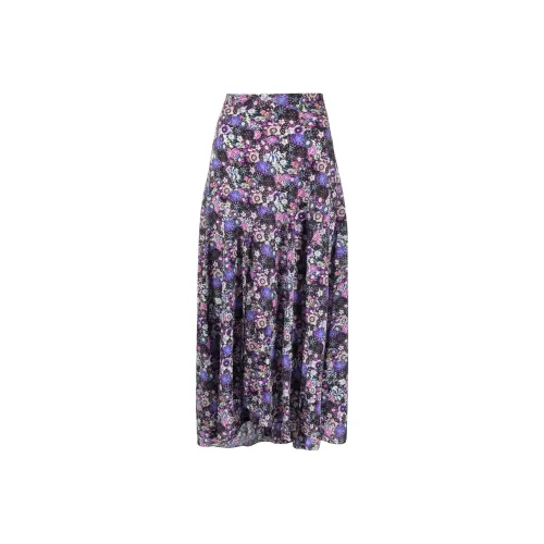ISABEL MARANT Фиолетовый Женские Повседневные Длинные Юбки