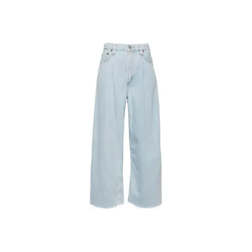 AGOLDE Джинсы Женские Светло-Синий