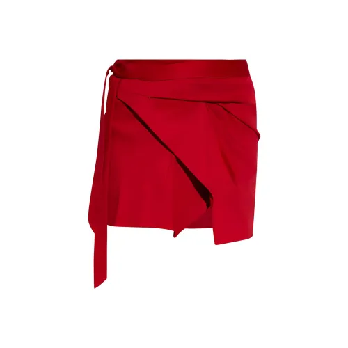 ISABEL MARANT Красный Женские Повседневные Короткие Юбки