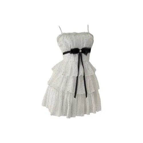 AURORA MUSE Slip Платье Женское Белое