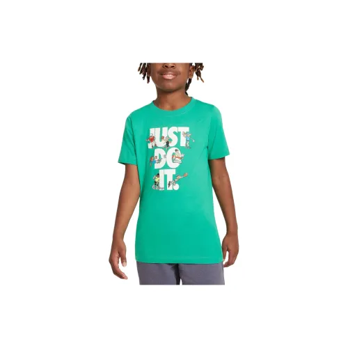 Nike T-рубашка Sportswear BIG Детская T-рубашка Стадионный зеленый Детская
