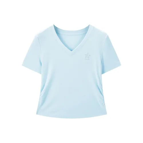 LEDIN T-рубашка Женская Melted Ice Синий В наличии