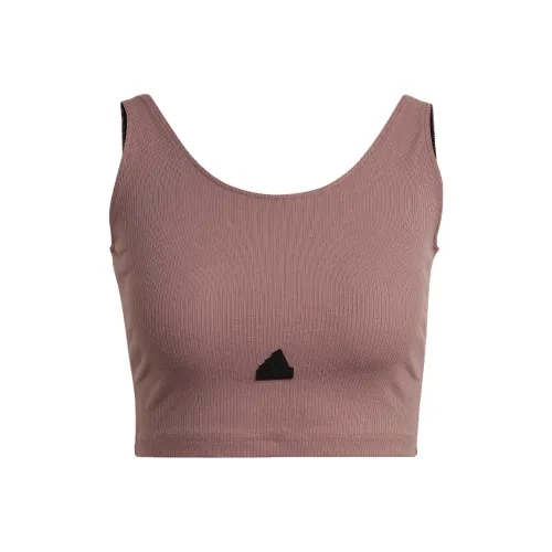 Adidas Чудесный окисленный красный Женские спортивные майки без рукавов