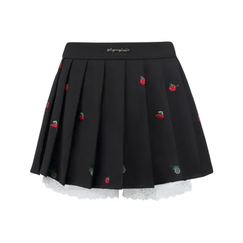 AYF Черные Женские Повседневные Короткие Юбки