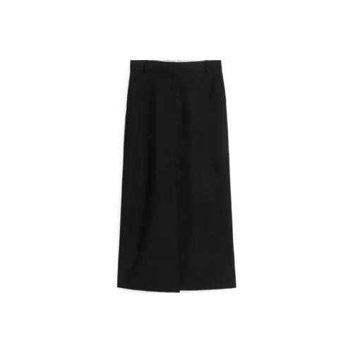 ARKET Повседневные короткие юбки Женские Черный