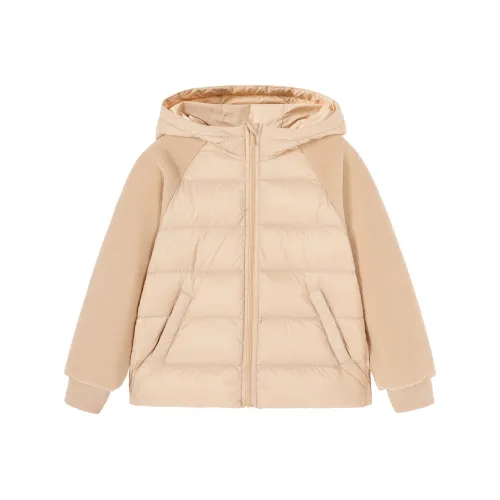 Hungry Dogs Белая куртка из утиного пуха укороченная для детей