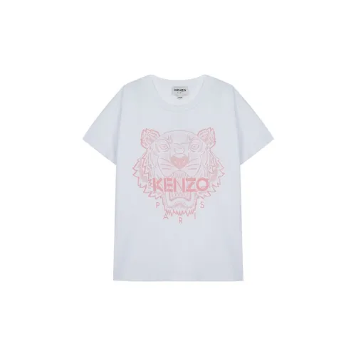 KENZO Белая Детская Рубашка
