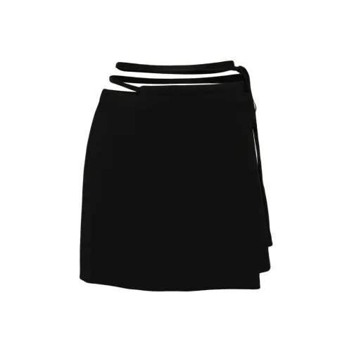 Спортивная повседневная короткая юбка женская черная