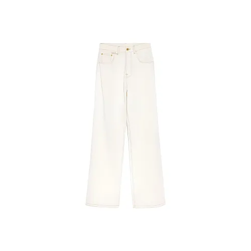 Jacquemus Белые Женские Джинсы