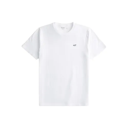 Hollister Белые Мужские T-рубашки