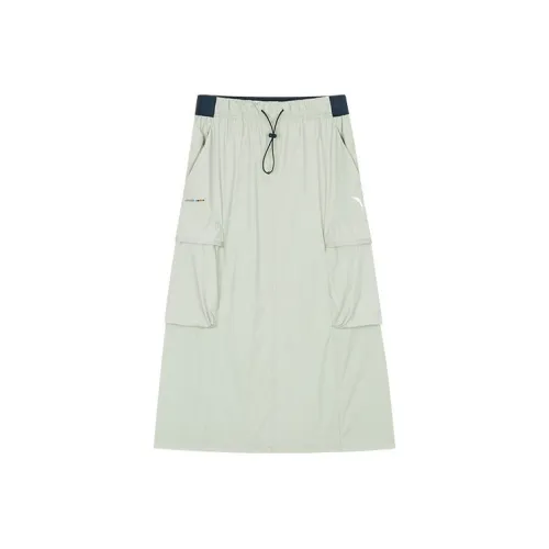 ANTA Life Collection Повседневный Длинный Юбка Женские Грибно-серый