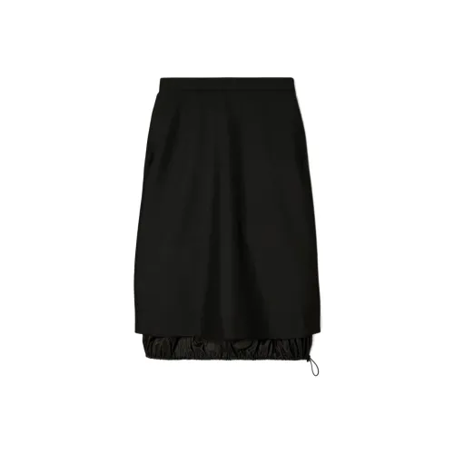 TORY BURCH FW22 Повседневная Длинная Юбка Женская Черная