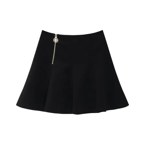 DKNY Повседневные короткие юбки Женские Черный