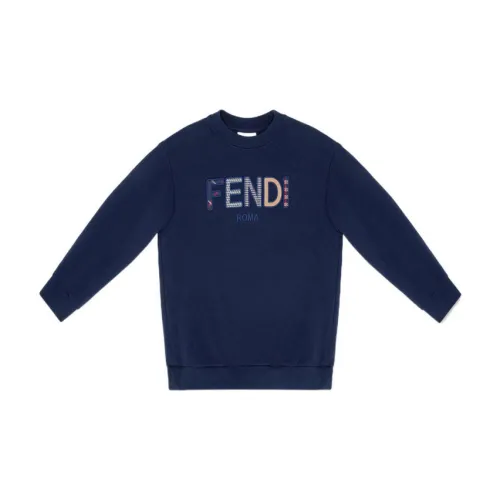 FENDI Синий Kids Свитшоты
