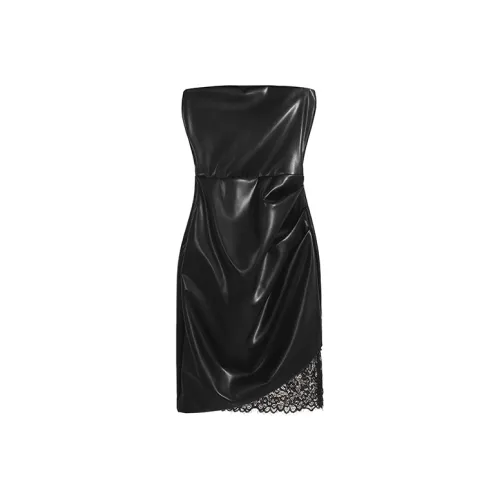 ABBY GODDESS Без рукавов Платье Женское Черное