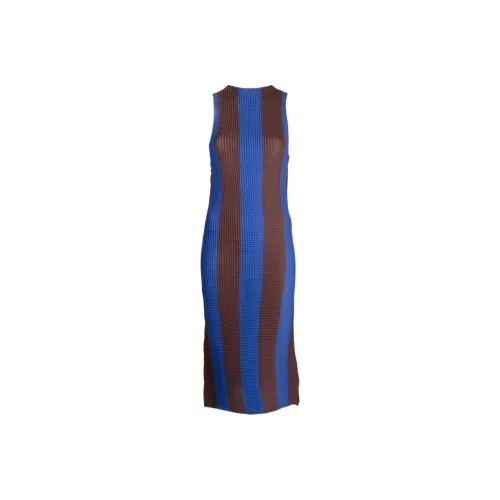 Sunnei Без рукавов Платье Женское Королевский синий