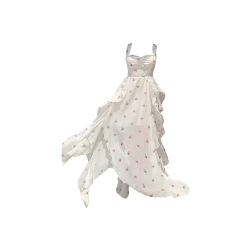 VKXOW Белый Женские Слиплатья