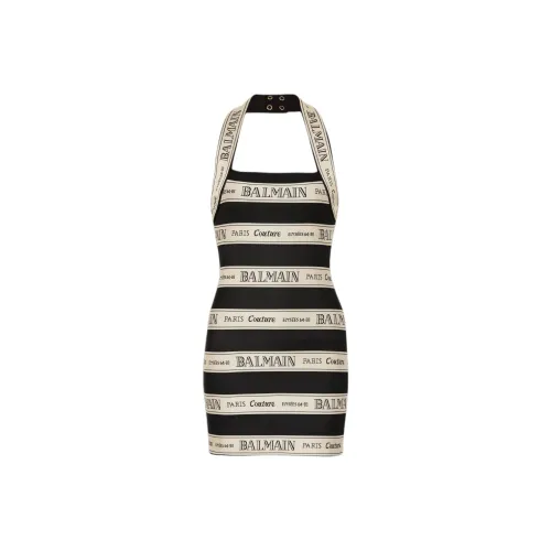 BALMAIN Черные Женские Слиплатья