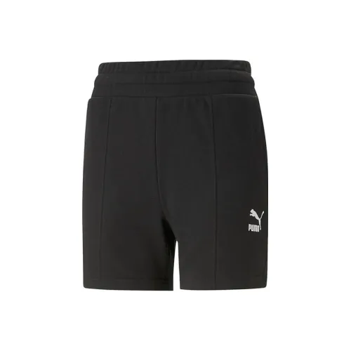 PUMA Черные Женские Спортивные Шорты