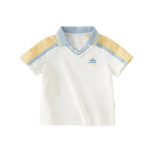 DAVE&BELLA Soda cotton series Белый Kids T Рубашки