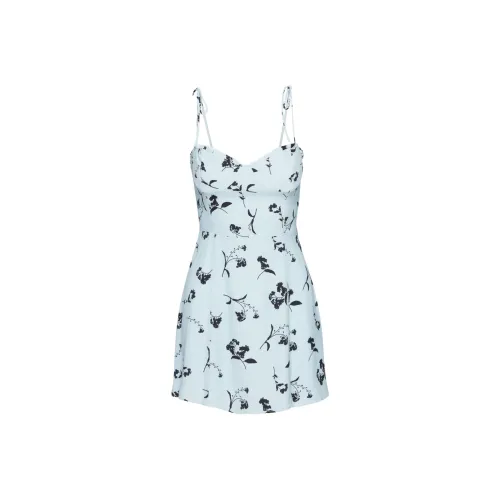 ARITZIA WILFRED Fable Платье Slip Платье Женские HEATWAVE Синий Черный