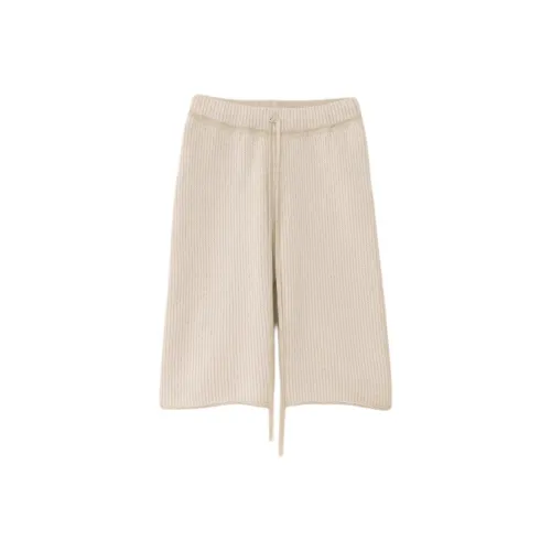 Lauren Manoogian SS25 LINEA Шорты Повседневные шорты Женские Белый Белый