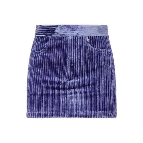 ISABEL MARANT Фиолетовый Женские Повседневные Короткие Юбки