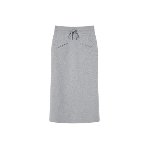 Ouyang Повседневная длинная юбка для женщин