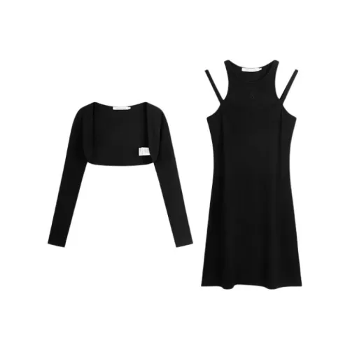 Calvin Klein Комплект с юбкой Женские Космос Черный