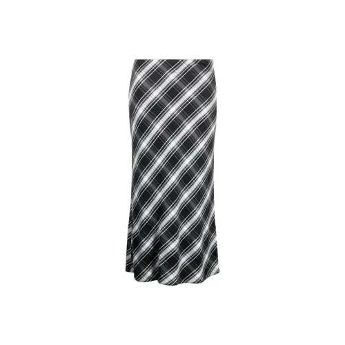JIL SANDER Черные Женские Повседневные Длинные Юбки