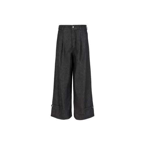 EMPORIO ARMANI Джинсы Женские Средне-синий