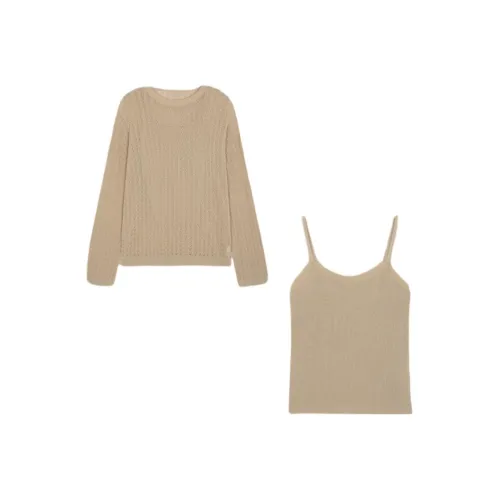 IHIMI Повседневный костюм женский светло-абрикосовый