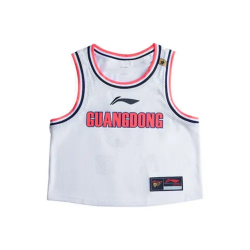 LINING CBA Collection Баскетбольная коллекция Джерси Женские Стандартный Белый