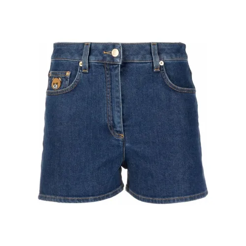 MOSCHINO Синие Женские Джинсовые Шорты