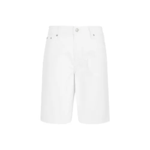Calvin Klein Белые Женские Джинсовые Шорты
