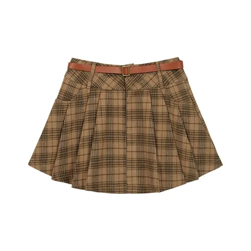 PZGE Повседневные короткие юбки женские хаки