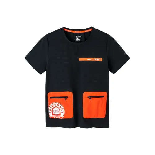 ERKE KIDS Короткий рукав T-рубашки Aerospace Co Branded модель для детей