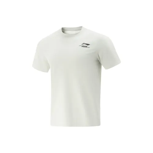 LINING RUNNING Collection Т-Рубашка Мужская Белая Березовая Серый