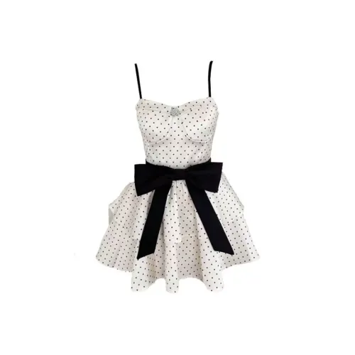 PUREIDOL Slip Платье Женское Белое