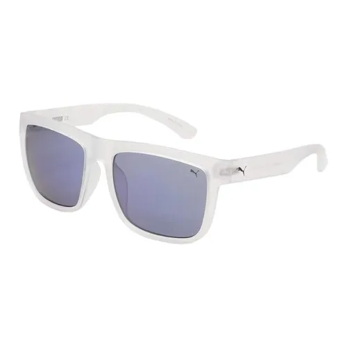 PUMA Plastic Square Sunglasses Men's White PUMA Пластик Квадратные Солнцезащитные очки Мужские Белые