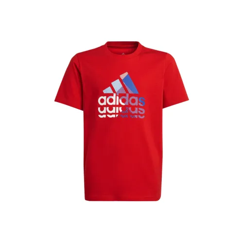 Adidas Manchester United Red Kids T-Shirts