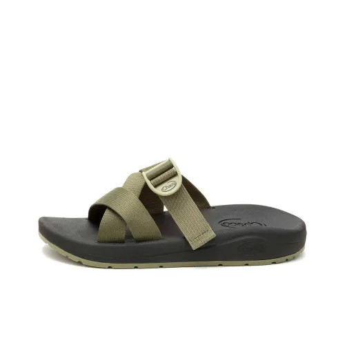 Chaco ЭВА Противоскользящие Устойчивые к истиранию Слипоны Мужские Оливковые